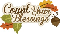 236x136 Count Your Blessings Clip Art