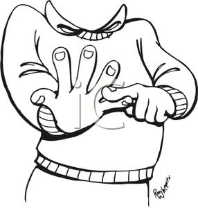 286x300 Boy Counting On His Fingers