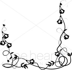 300x291 Trumpet Vine Border Wedding Flower Borders