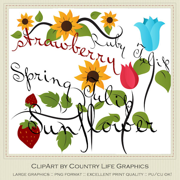 600x600 Country Life Graphics Clip Art