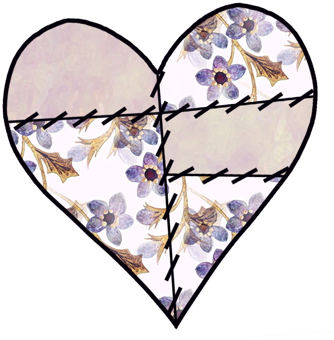 675x686 Purple Love Heart Clipart