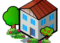210x150 Clip Art Clip Art Of Houses And Buildings