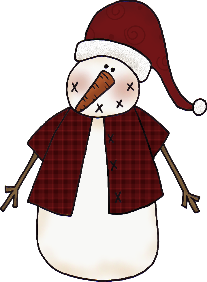 Country Snowman Clipart | Free download on ClipArtMag