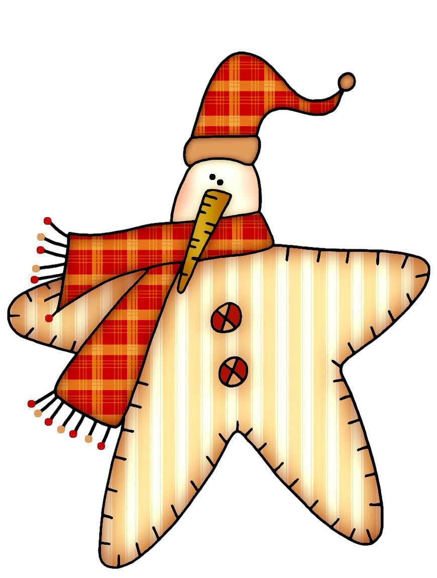 870x1150 Winter Snowman Star Clip Art Clip Art