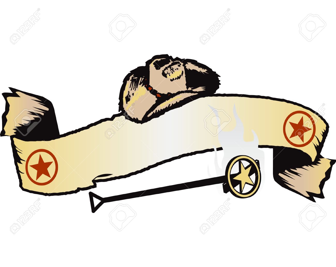 1300x1033 Clipart Of Country And Western Banner