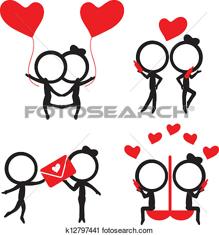 438x470 Couple Clip Art