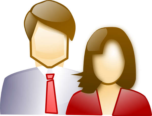 600x457 Couple Clip Art