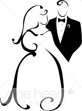 288x388 Clipart Of Wedded Couple Couples Clipart