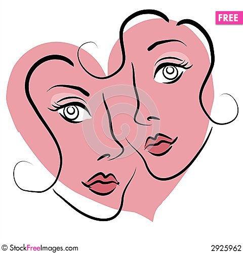 480x500 Lesbian Couple Dating Clip Art