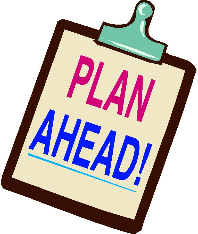 768x905 Plan Ahead Clipart