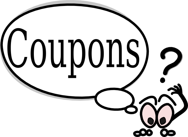 600x438 Coupons Clip Art