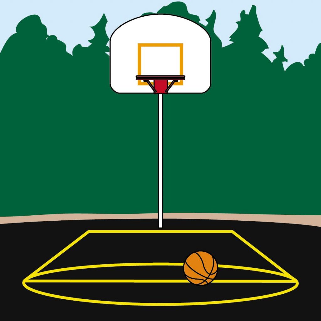 1024x1024 Top 10 Basketball Court Clipart Pictures