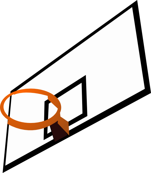 522x598 Basketball Court Clip Art Clipart