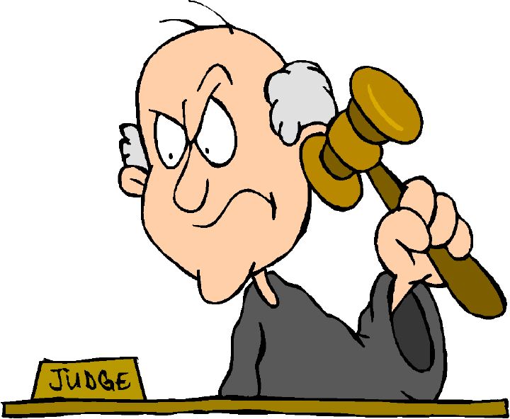 720x592 Cartoon Judge Clipart