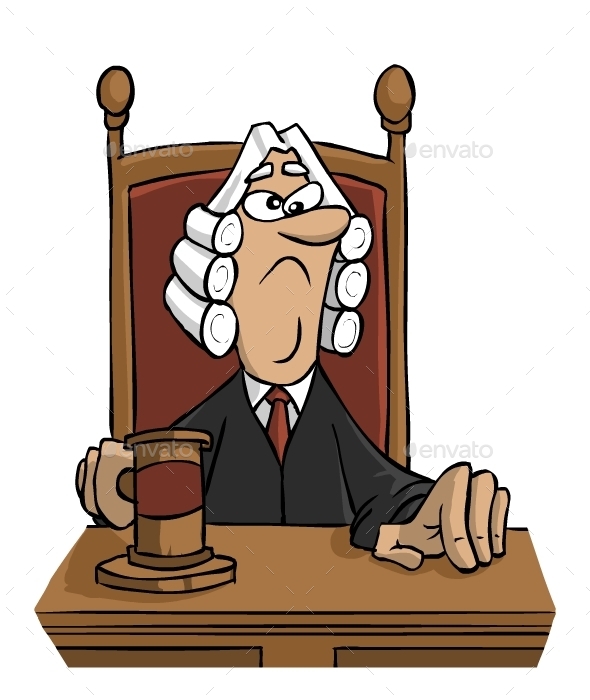 590x700 Cartoon Judge Cartoon, Graphics And Characters