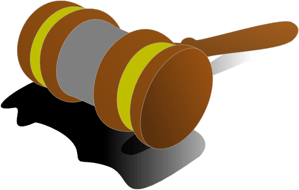 600x382 Court Gavel Cliparts