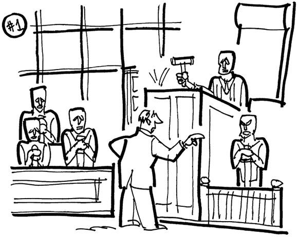 580x463 Cartoon Courtroom Clipart