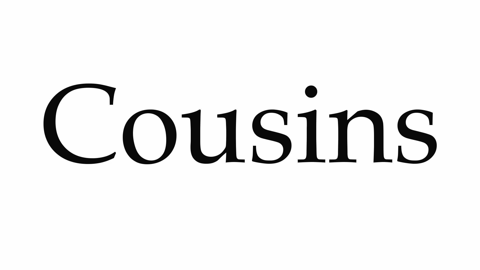 Cousins Image | Free download on ClipArtMag