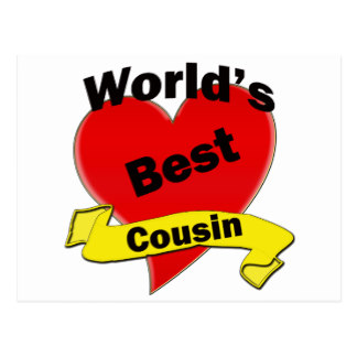 324x324 Worlds Best Cousins Postcards Zazzle