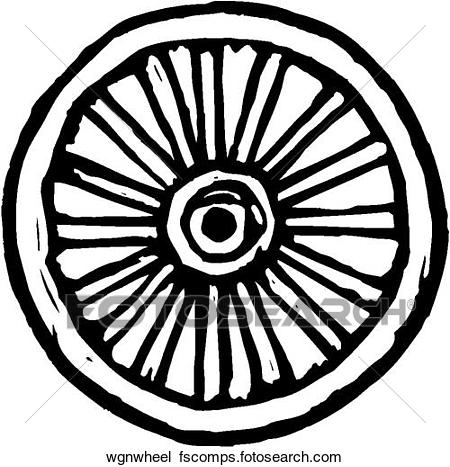 450x467 Clipart Of Wagon Wheel Wgnwheel