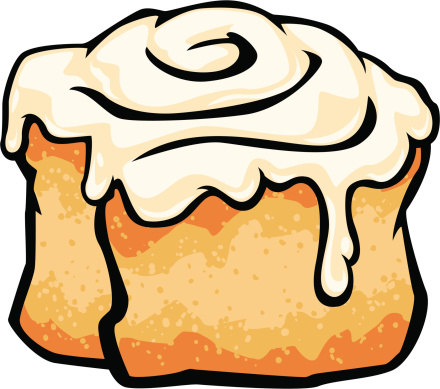 440x389 Cinnamon Roll Clipart