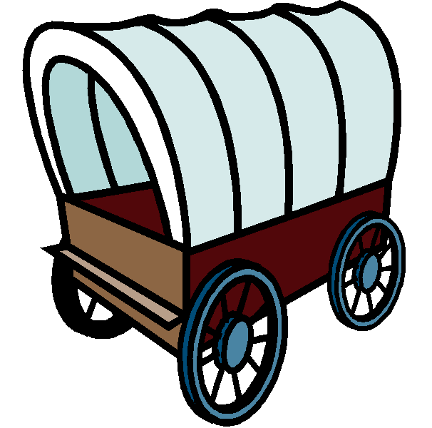 606x600 Wagon Clipart Covered Wagon