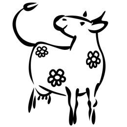 260x260 Cow Vector Images Silhouette, Cartoon, More Free Download