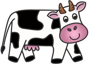 320x226 Free Cartoon Cow Clip Art Free Images