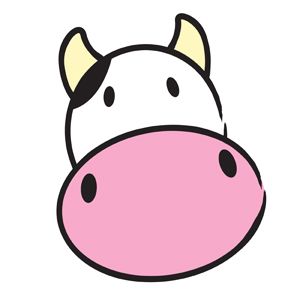 300x300 Cute Cow Clipart