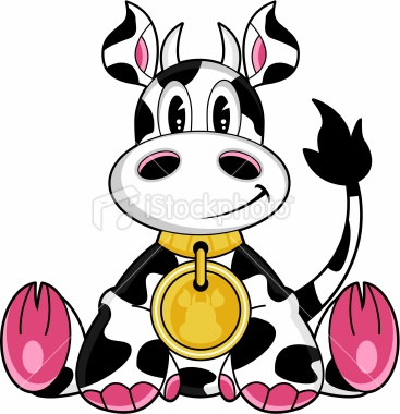 367x380 Cute Cow Clipart