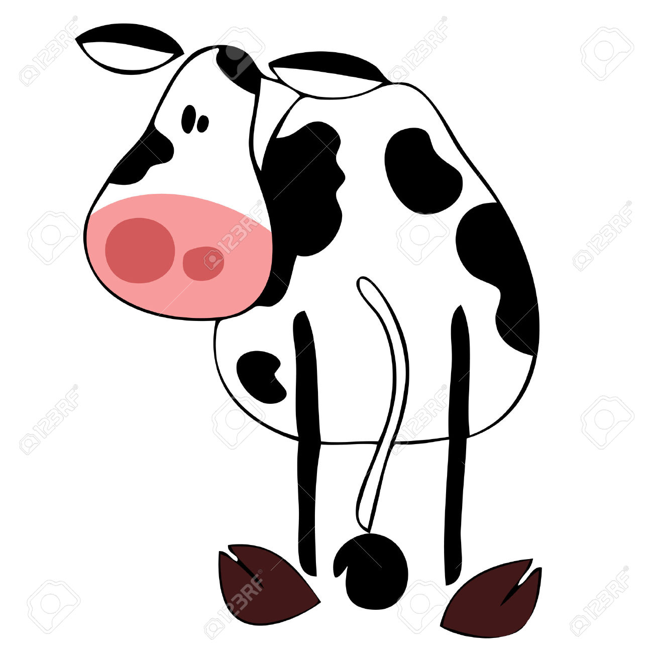 1300x1300 Cattle Clipart Cow Tail