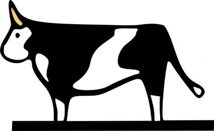 425x260 Cow Clip Art Steak Cliparts