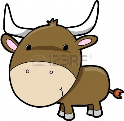 400x390 The Best Cow Vector Ideas Easy Drawings