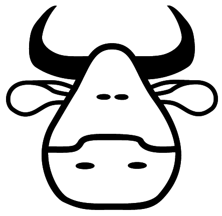 443x431 Cow Head Cliparts 198498