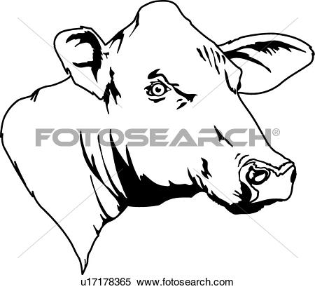 450x412 Head Clipart Black Cow