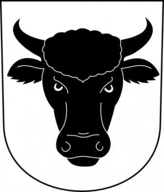 336x393 Cow Head Silhouette