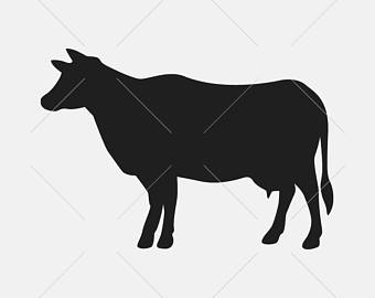 340x270 Cow Monogram Svg Etsy