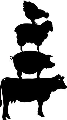 236x420 Farm Animals Clipart Cow Head