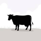 170x170 Cow Silhouette Clip Art