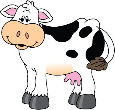 383x367 Cow Clipart With Transparent Background Free 4