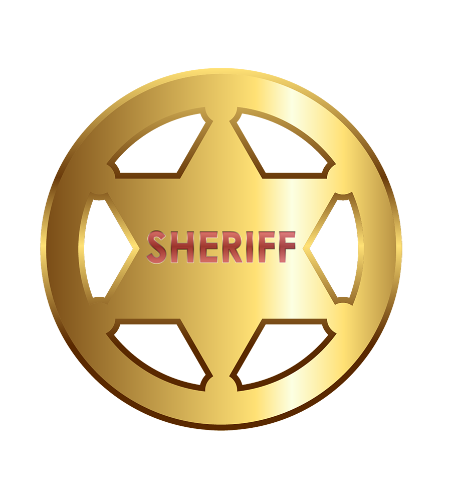 900x952 Sheriff Badge Cowboy Badge Picture Template Clipart Image