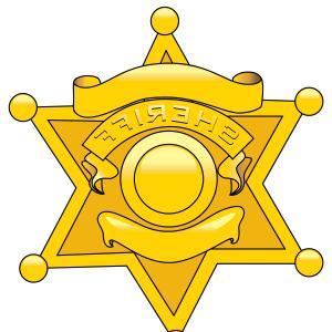 300x300 Star Police Badge Clipart