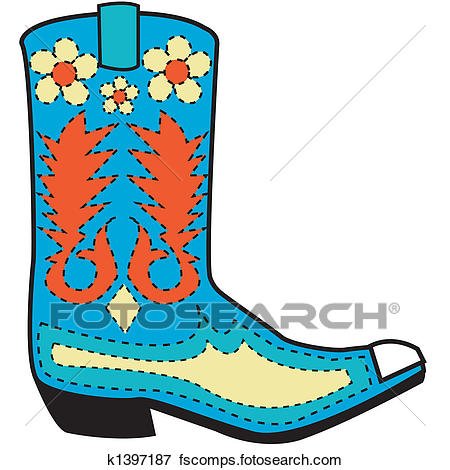 450x470 New Cowgirl Boots Clipart