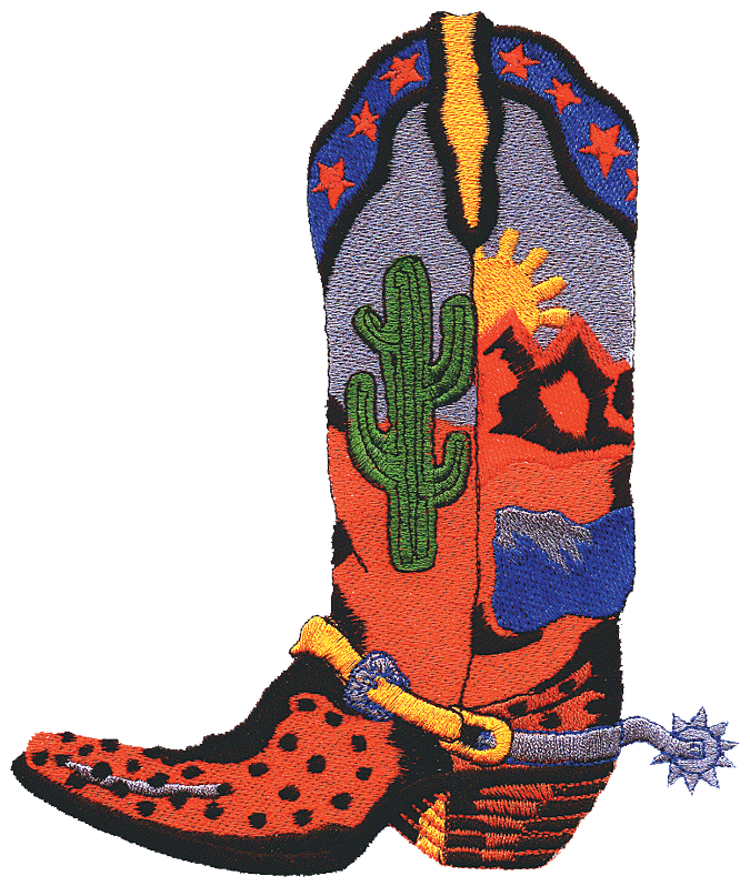 675x798 Cowboy Boot Clipart The Cliparts