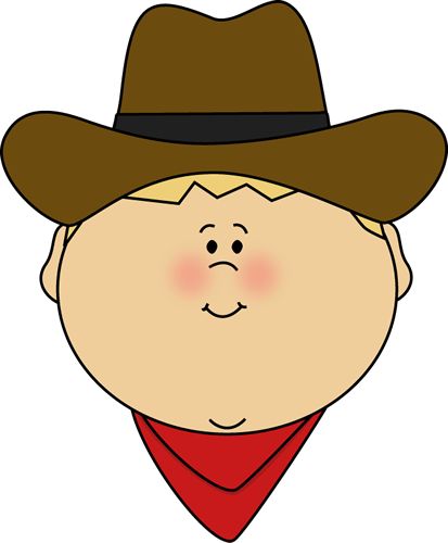 413x500 68 Best Cowboy Clipart Images Draw, Kitten And Molde