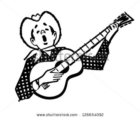 450x380 Cowboy Clip Art Black And White Clipart Panda