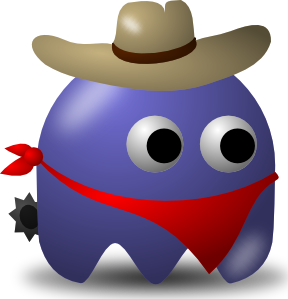 288x299 Free Cowboy Clip Art (Ride Away With It)