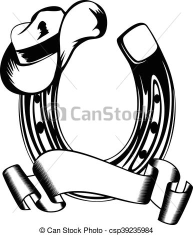 386x470 Cowboy Clipart Horseshoe