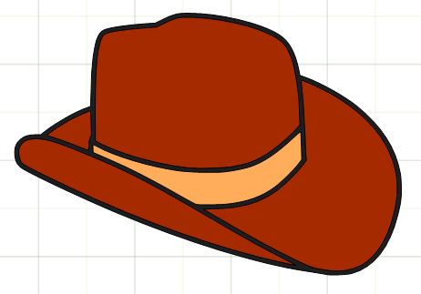 462x323 Cowboy Hat Clip Art Hatswboy Clipart Image 2