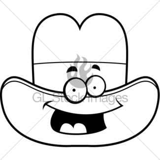 325x325 Cowboy Hat Smiling Gl Stock Images